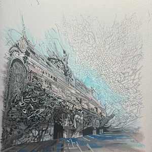 Clock Tower Station by Deborah A. Berlin, Image 1.