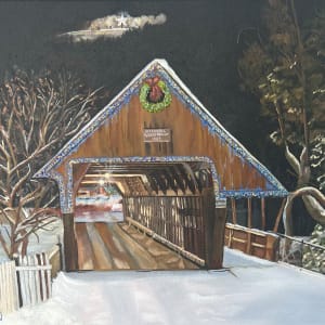 Middle Bridge, Woodstock, Vermont by Deborah A. Berlin