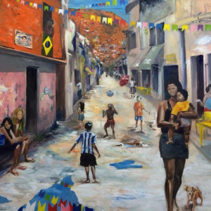 Soccer Game by Daniela Matchael