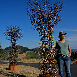 Medusa Trees I and II by Marguerite Elliot