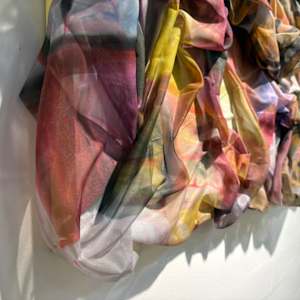 Silk Scarf II by aNna rybaT  Image: detail w. shadows