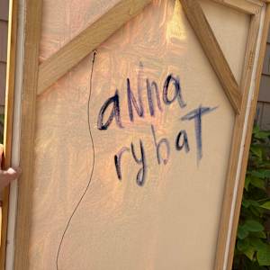 Silk Scarf by aNna rybaT 