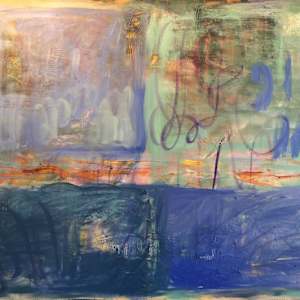 Blue Venue by aNna rybaT  Image: second layer underpainting