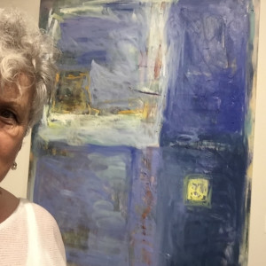 Blue Venue by aNna rybaT  Image: self portrait w Blue Venue