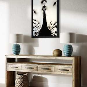 LEO the PEACOCK by Denise Giordano 