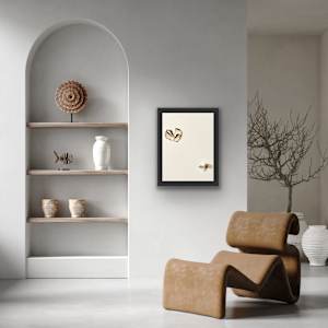 BURNT EDGES 004 by Denise Giordano 