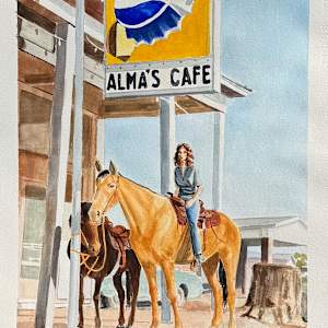 Alma's Cafe by Judy Steffens