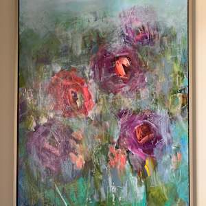 Misty Morning Wildflowers by Julie Breaux, Image 2.