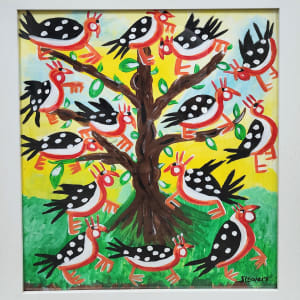 Wild Turkeys by Juanita Leonard