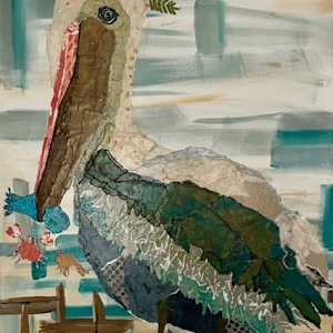 Pelican by Cyndy Hanna