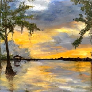 Lake Arthur at Charlie's Place' by Pat Love