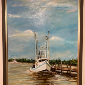 Shrimp Boat On The Bayou by Ann DuBois, Image 1.