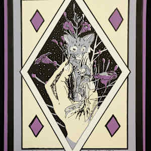 Purple False Foxglove by Susan David, Image 1.