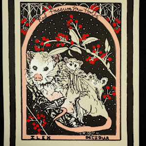 Red Possum Haw Holly by Susan David, Image 1.