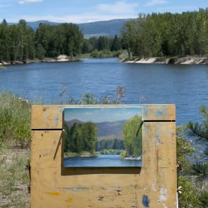 Tranquility on the Bitterroot by Becky Smith-Dobbins 