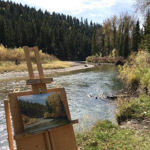 Blackfoot Canyon by Becky Smith-Dobbins 
