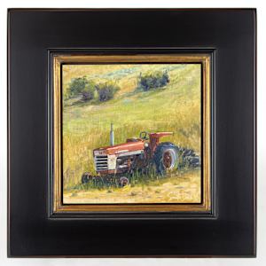 Dad's Tractor by Becky Smith-Dobbins 