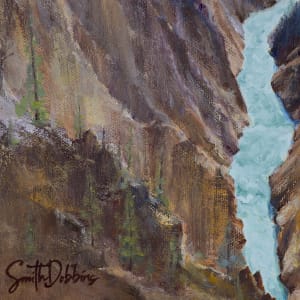 Grand Canyon Of The Yellowstone by Becky Smith-Dobbins 