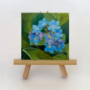 Kay Dee's Forget-me-nots by Becky Smith-Dobbins 