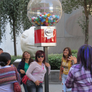 Sweet and Sour II (Agridulces y Amarguras II) by Claire Becker  Image: Public exhibition, Downtown Mexico City