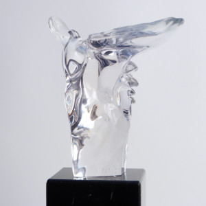 Envol (Taking flight) - crystal by Claire Becker 