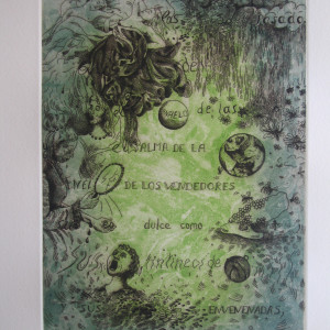 Hieroglyphe-exquis I (Jeroglífico-exquis I) by Claire Becker