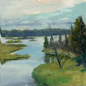 Big Bay County Park Overlook; Madeline Island by Lynette Redner