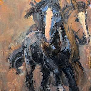 Stone Age Echoes of the Horse by Lynette Redner, Image 1.