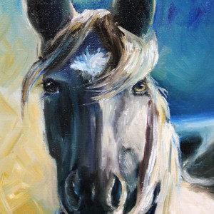 Mr. Handsome Horse by Lynette Redner 