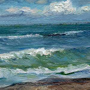 Island Surf by Lynette Redner