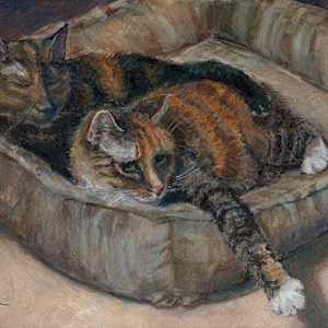 Kitty Cuddle Time by Lynette Redner