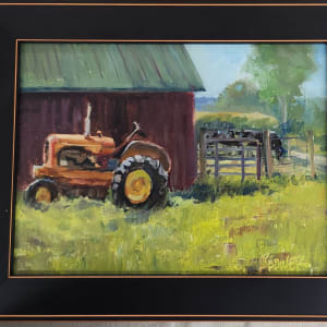 The Old Tractor by Lynette Redner 