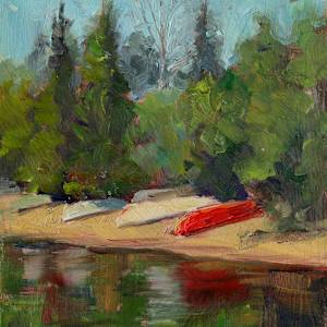 Skiff Row by Lynette Redner