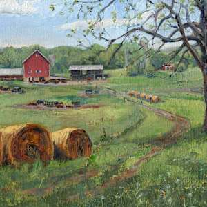 Springtime on the Farm by Lynette Redner