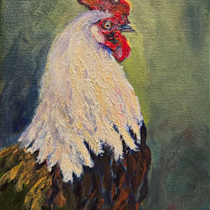 Noble Rooster by Lynette Redner