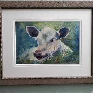 In a Quiet Place: Calf in the Pasture 