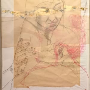 entre mes mains , behind Horizons  II by Nina Urlichs