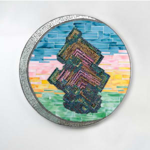 Bismuth Crystal by Jason Middlebrook