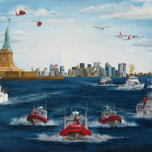 Standing watch (U.S. Coast Guard) by Teri Rosario