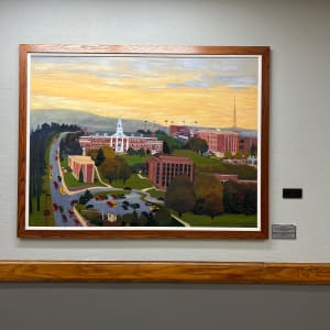 Fall Scene, UNO East Campus 2001 by Judith Welk 
