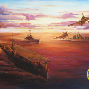 Thunder at Dawn (U.S. Navy) by Teri Rosario