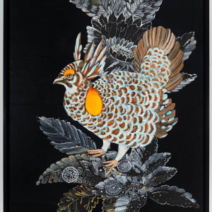 Greater Prairie-chicken by Nancy Friedemann-Sánchez