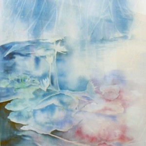 Sunken Garden Series - Lily Pond by Jeanette L. Richstatter