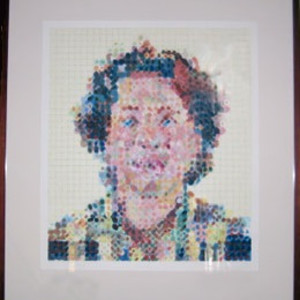 Leslie by Chuck Close