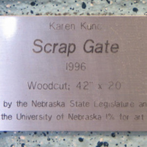 Scrap Gate by Karen Kunc 