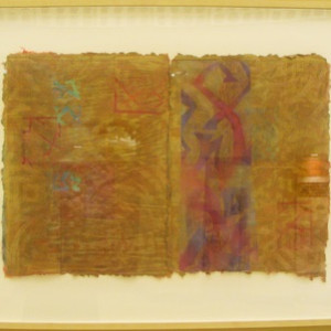 3 Monoprints (Untitled) (Monoprint #3, right) by Nancy Childs