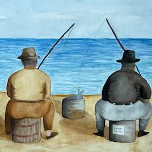 Bottom Fishing by Janine Wilson, Image 1.