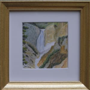 Yellowstone Waterfall by Janine Wilson