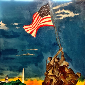 Iwo Jima monument by Christopher Hoppe