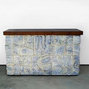 Ceramic Cladded Credenza by BEN MEDANSKY